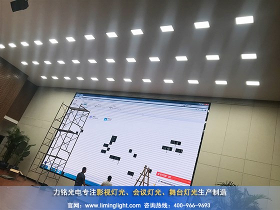 天津濱港電鍍產(chǎn)業(yè)基地會議室燈光