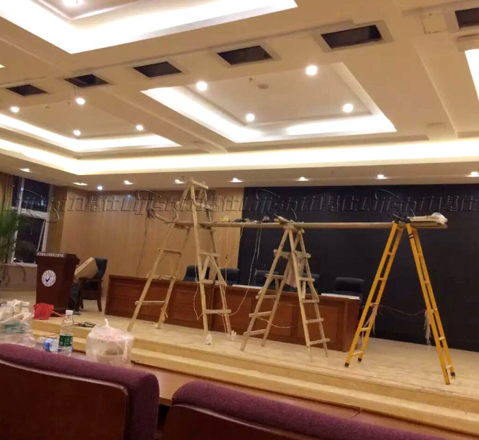 北京聯(lián)合大學LED會議室燈光工程案例