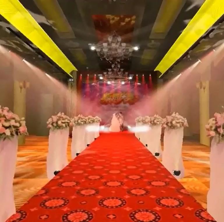 婚禮宴會廳燈光設(shè)計方案動態(tài)效果視頻